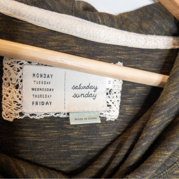 Anthropologie Chocolate Long Sleeve Dress XS - Picture 5 of 10